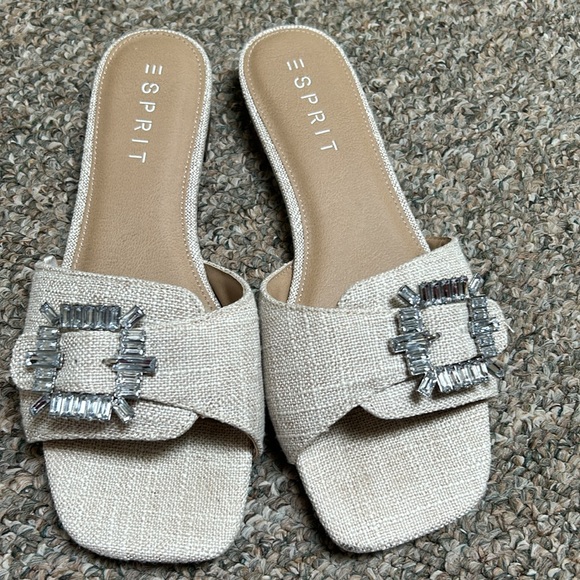 Esprit rhinestone sandals only ever tried on. - Picture 6 of 6